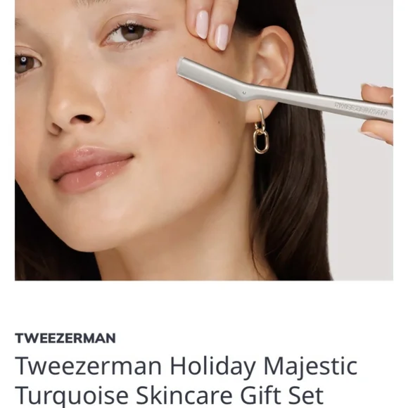 Tweezerman Majestic Turquoise Skincare Gift Set NWT - Picture 12 of 13